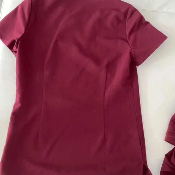 FIGS | BURGUNDY CATARINA TOP LIVINGSTON BOTTOMS - Picture 4 of 6